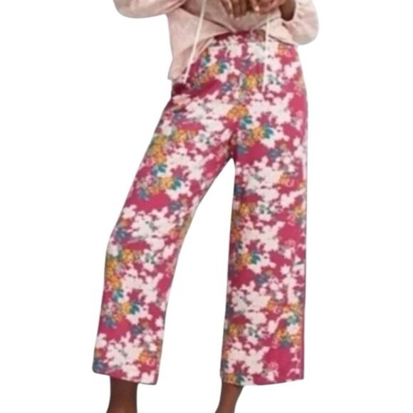Anthropologie Ett Twa Schuyler Wide Leg Pant Rose
Pink Floral Size XXS 📦 - Picture 1 of 9
